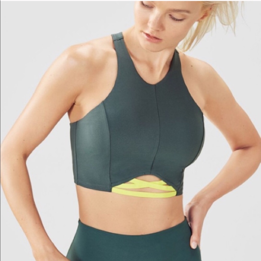Fabletics Midi Crop Bra